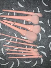 Eyeshadow Blending-Brush-Set Foundation-Powder Blush Eyebrow-Kabuki Natural-Hair Professional