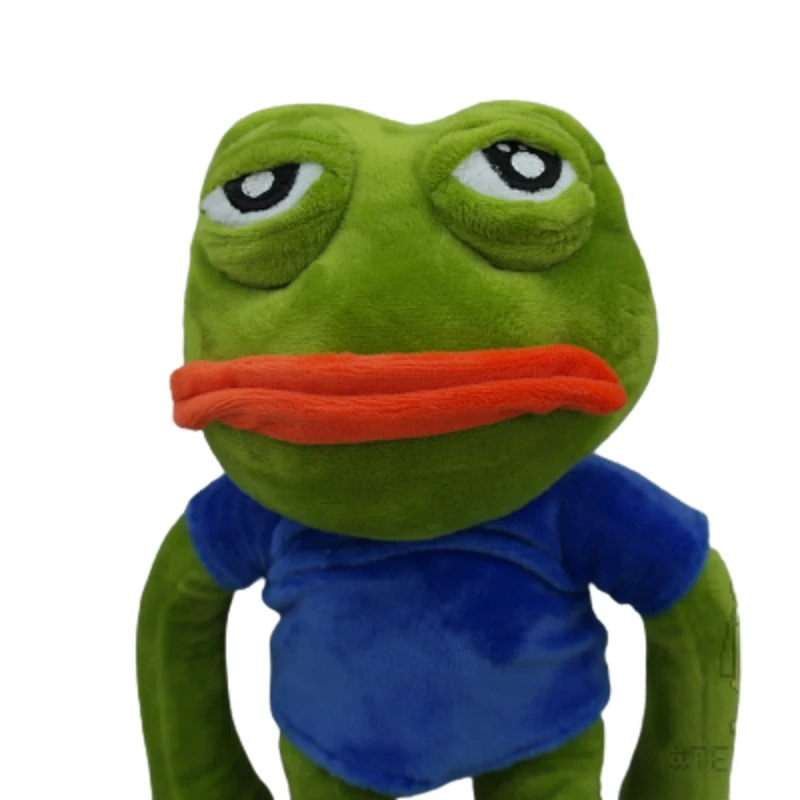 Игрушка мягкая Лягушонок Пепе Pepe the Frog мем мемасик | Игрушки и хобби