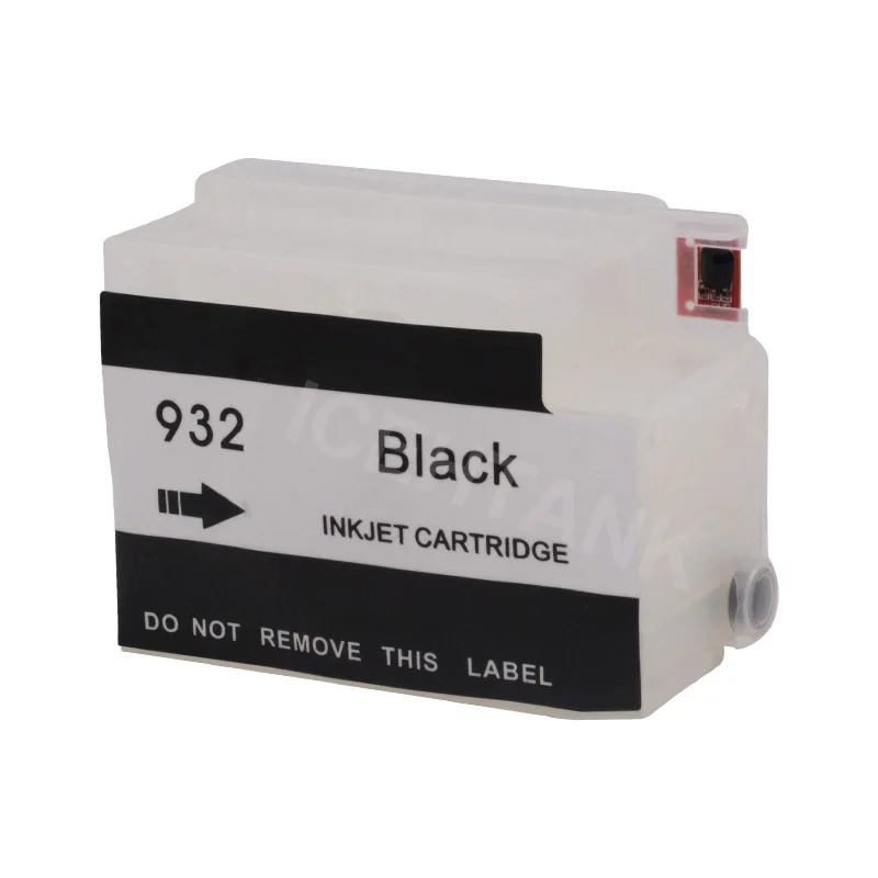 ICEHTANK 932 932XL перезаправляемый картридж для hp Officejet 6100 6600 6700 7110 7610 7612 принтер