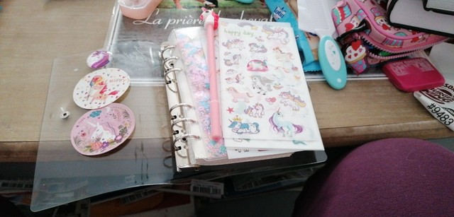 diy unicorn journal set girls scrapbook