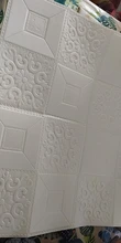Wall-Stickers Tv-Background Ceiling-Decorative-Panels Roof-Foam Bedroom Self-Adhesive