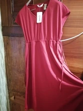 PatPat-Conjuntos de Serie Blanca y rojos a juego para Familia, mosaico, novedad de 2021, vestidos con cuello en V, camisetas, peleles