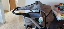 Accesorios de cochecito de bebé, toldo de protección solar, carrito de cuna, piezas de cochecito, toldo con bolsa de tela de transporte, pieza de cochecito infantil