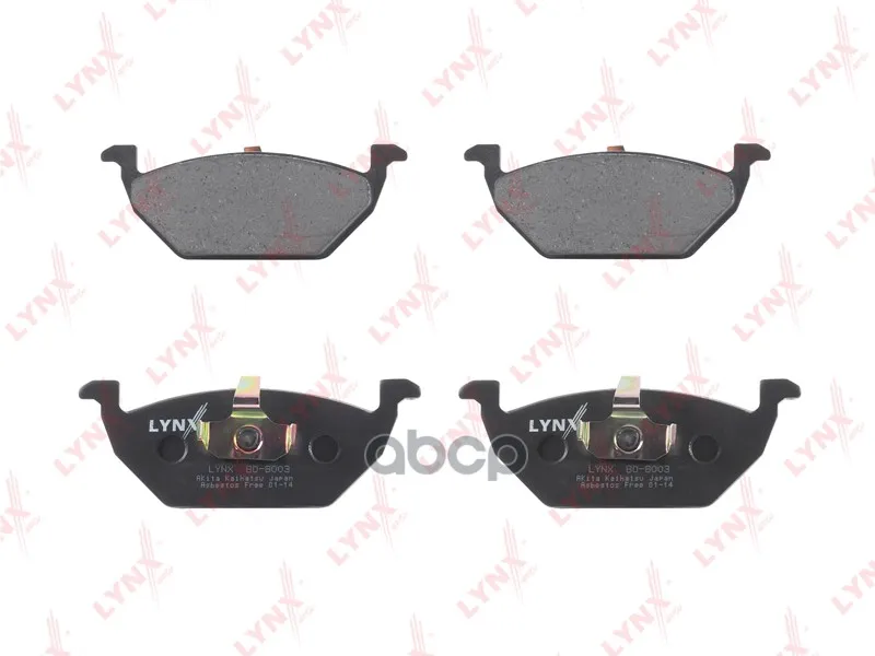 Тормозные Колодки Дисковые Lynxauto Bd8003 LYNXauto арт. BD8003