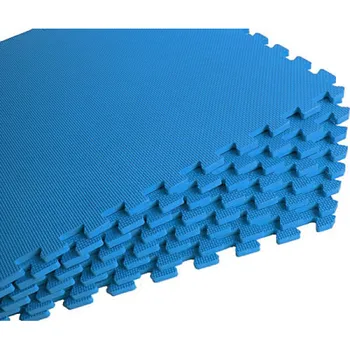 

Soft floor universal 60*60 cm 10mm blue 4 PCs