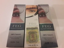 FEG-aceite para crecimiento de pestañas y cejas, suero Herbal Natural, 100%, suero Original para pestañas, arco ocular más largo y suave