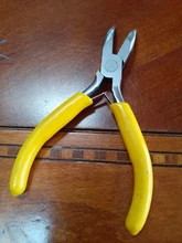 1 Uds azul de lado cizalla cortadora Clipper de cordón Alicates para alambre de joyería herramientas de alicates, herramientas y equipo