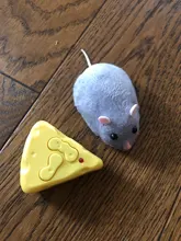 Ratón de Control remoto inalámbrico, juguetes de emulación, ratón electrónico esponjoso, mini ratón para gato, perro, juguete