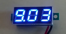Mini voltímetro Digital, medidor de voltaje, pantalla LED de 0,28 pulgadas, 2,5 V-30V, accesorios electrónicos, voltímetro Digital