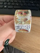 Cinta adhesiva decorativa de plantas y setas, sello Retro serie philatoria, etiqueta adhesiva para álbum de recortes, bricolaje