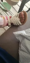Sandalias tejidas para niños, zapatos informales a la moda, Punta abierta, suaves, zapatos de playa chicas para bebés, novedad de verano 2021