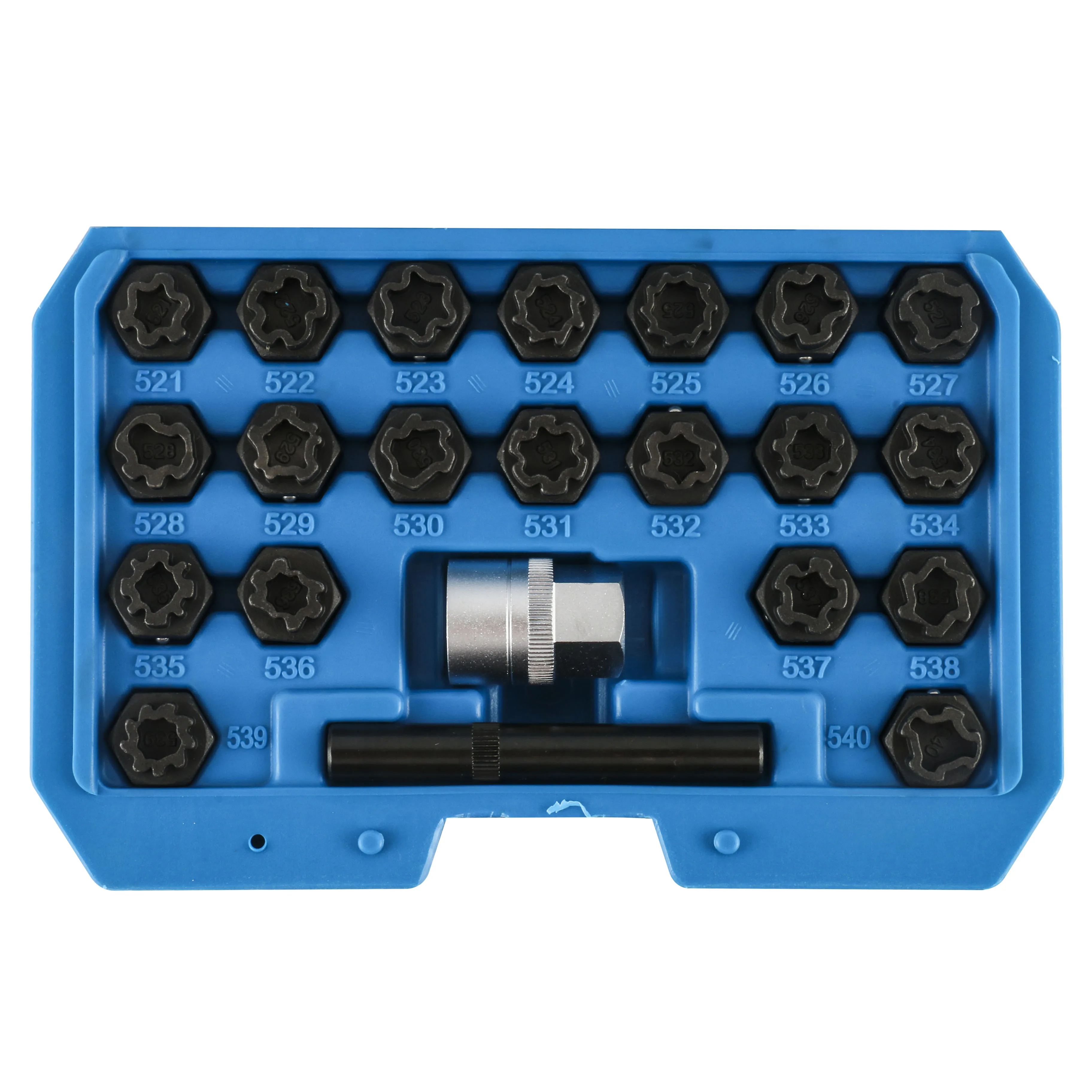 Набор для удаления ключей от замка колеса 22 шт. противоугонная втулка инструмент