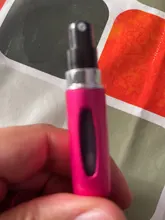 Botella de Perfume de alta calidad, 5ml, Mini PULVERIZADOR DE Metal, atomizador de Perfume de aluminio rellenable, tamaño de viaje, 1 ud.