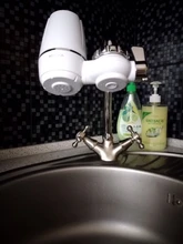 Kitchen Faucet REMOVAL-REPLACEMENT-FILTER Filtro Percolator Water-Purifier Ceramic Rust-Bacteria