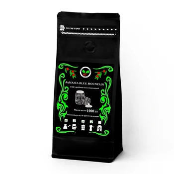 

Кофе в зёрнах Elcotrader. Кофе Jamaica Blue Mountain 1000 гр. в мягкой упаковке