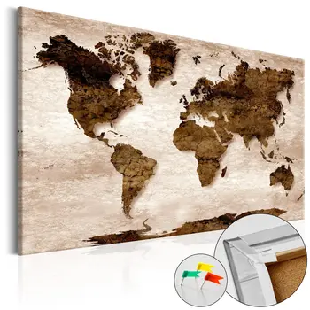 

Pictures of Cork-The Brown Earth [Cork Map] - 90x60 cm