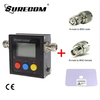 

SURECOM SW-102 N frequency counter and power meter + ADAPTOR X2 + Ground Plate