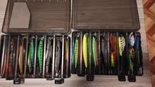 Tackle-Box Bait-Hooks Fishing-Lure BEARKING Double-Sided Compartments Professional