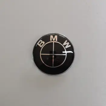 

BMW black 82mm emblem logo badge