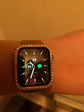 Protector de pantalla de cristal + cubierta para carcasa de reloj Apple, 44mm, 40mm, iWatch, 42mm, 38mm, accesorios para Apple Watch serie 5 4 3 SE 6