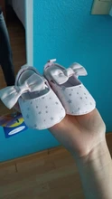 Zapatos de cuna para niño niña recién nacido, zapatillas informales con estampado de lunares y lazo