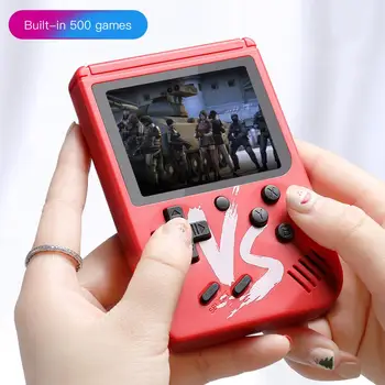 

Handheld Game 500 Classic Games 3 Inch Screen Support TV Video Game Player 1 Controller Birthday Presents For Kids Gaming Device
