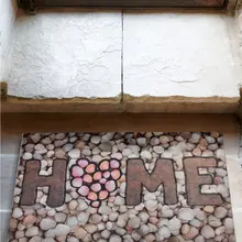 Дверной коврик-Дверной Коврик для помещений-Дверной матовый резиновый матовый-Дверной Коврик для помещений | Домашний Камень 45X70 см