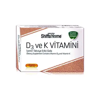

1300mg 30 Softgels Containing Shiffa Home D3 and Vitamin K