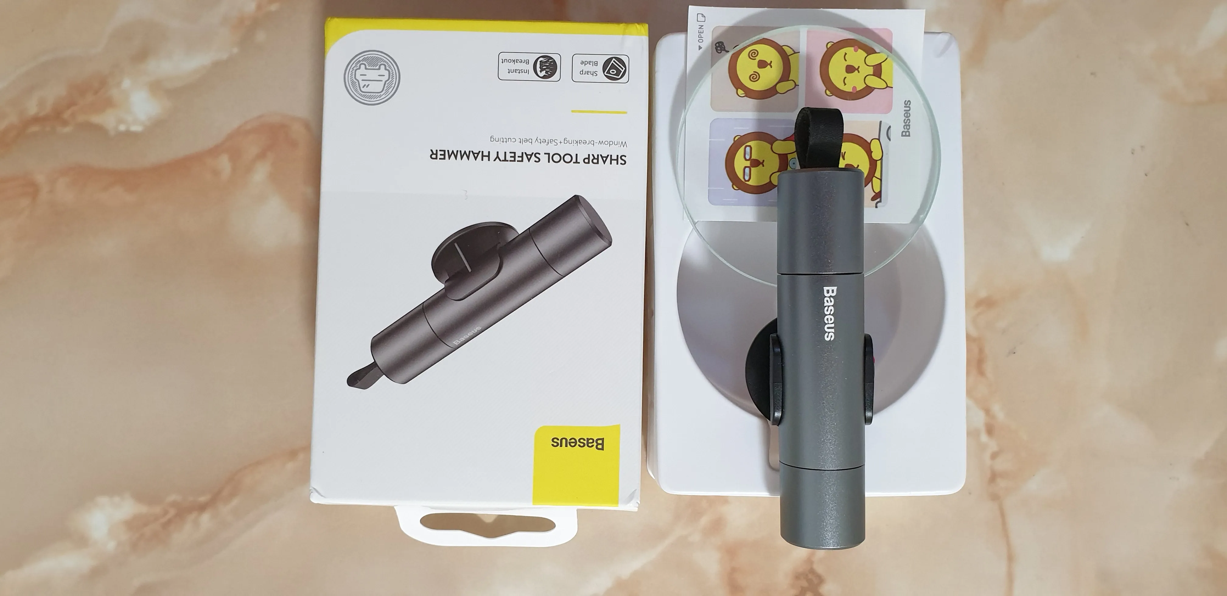 Attachment image review on ADF Car Safety Hammer