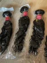 Jaycee-extensiones de cabello humano brasileño ondulado, 1/ 3 / 4 ofertas de extensiones 100%, Remy