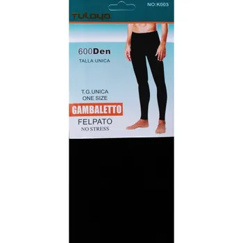 

PACK-3 Leggings man PLUSH 600 DEN one Size assorted