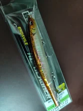 Ravenclraft-señuelo de Pesca wobblers 113SF 12,2g, pececillo flotante lento, Jerkbait, labio poligonal, gancho triple para trucha de lubina