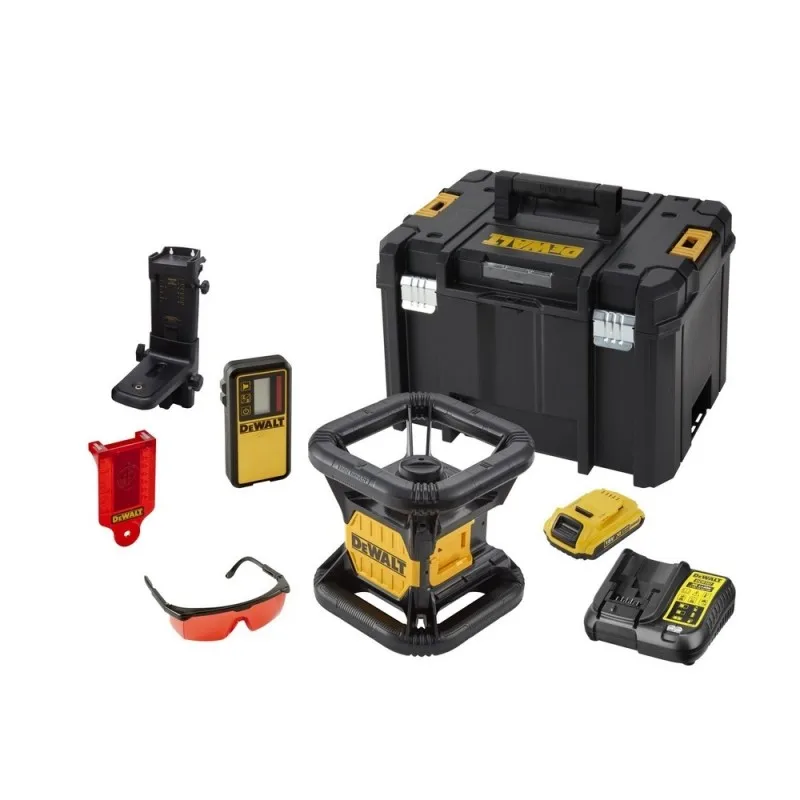 DEWALT DCE074D1R QW Laser Rotary RED с батареей 18 в 2 0 Ач. Дальность 45 457 м|Лазерные уровни| |