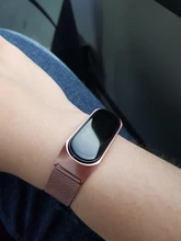 Pulsera de Metal para Xiaomi Mi Band 3, 4, 5, 6, sin tornillo, de acero inoxidable