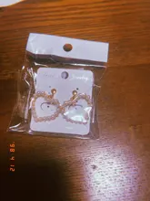 Encanto de moda creativo perla clip en pendientes lindo pendientes hechos a mano para auriculares joya clip