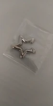 ZHUKOU-pendientes de circonia cúbica con forma de estrella de cristal para mujer, aretes pequeños, clips, joyería de boda, modelo: VE162, 1 pieza, 2020