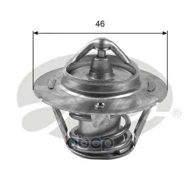 Th30491g1_термостат! Chrysler, Mini 1.6-2.4 94 Gates Th30491g1 Gates арт. TH30491G1