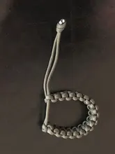 Pulsera de emergencia de supervivencia ajustable en 7 colores, pulsera de cordón de Paracord 550, cordón tejido para acampar, senderismo y accesorios al aire libre