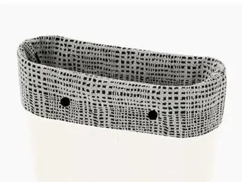

Interchangeable edge for large Obag bag of marble effect fabric