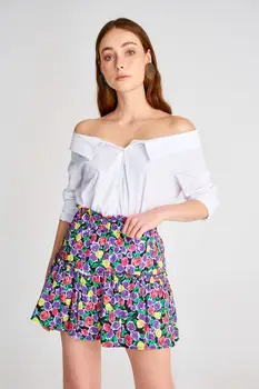 

Trendyol Flower Pattern Skirt TWOSS20ET0170