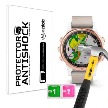 

Screen protector Anti-Shock Anti-scratch Anti-Shatter compatible with Garmin D2 Delta S