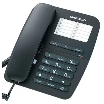 

Landline Telephone Daewoo DTC-240 Black