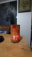 NMT 076 200ML Air Humidifier Essential Oil Aroma Diffuser Cold Mist Sprayer 7 Color LED