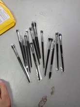 Makeup-Brushes Powder Eyeshadow Eyelash-Eyebrow Blending-Eyeliner Pink Beauty MAANGE