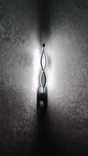 Lighting-Decoration Wall-Lamps Led-Sconce Bedside Bedroom Aisle Black Modern Minimalist