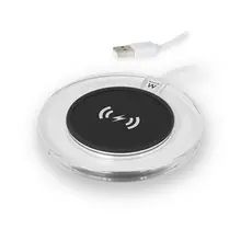 Беспроводное зарядное устройство ewwent EW1190 5W прозрачный черный