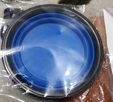 Dish Dog-Bowl Food-Container Water-Feeder Foldable Travel Silicone Puppy Outdoor Doggy