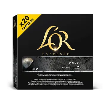 

ONYX L 'or, 20 NESPRESSO compatible aluminium capsules