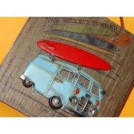 

VINTAGE surfboard van
