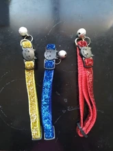Collar de Gato con cascabel para gato, accesorio ajustable con lentejuelas, accesorios para mascotas, 2021